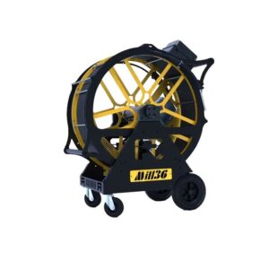 Cleaning machine US with 36 meters of 12mm cable