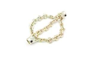 Chain knocker For 12mm cable, 50mm pipe, with 2 chains