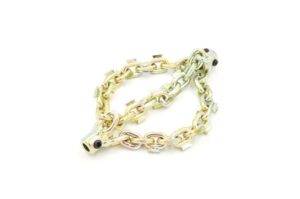 Chain knocker for 8mm cable, 50mm pipe, with 2 chains