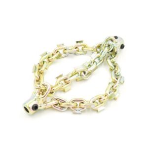 Chain knocker for 8mm cable, 150mm pipe, with 3 chains